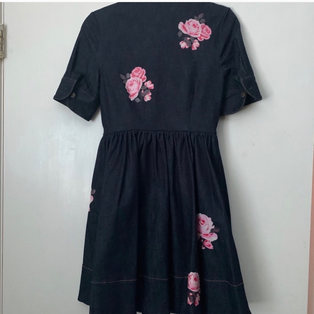New with tags Kate Spade Denim rose shirt dress
